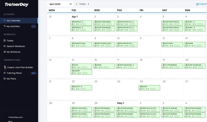 TD-My Calendar